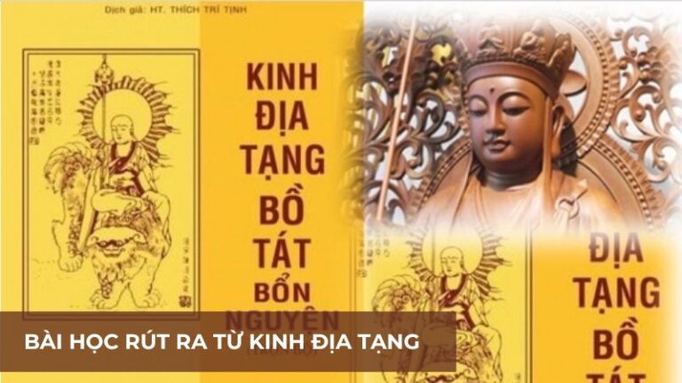 Bài học từ Kinh Địa Tạng
