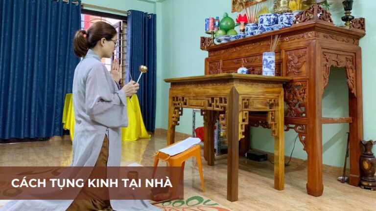 Cách tụng Kinh tại nhà