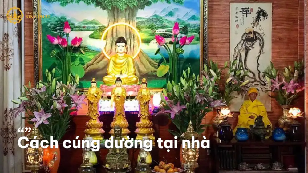 Cách cúng dường tại nhà: 5 điều cần biết